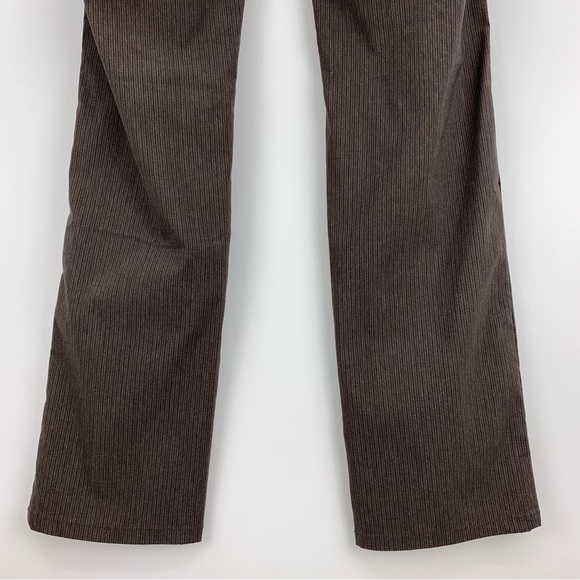 Point Zero Nicole Benisti Brown Pinstriped Slim Fit Straight Leg Pants, 11 - Picture 8 of 13